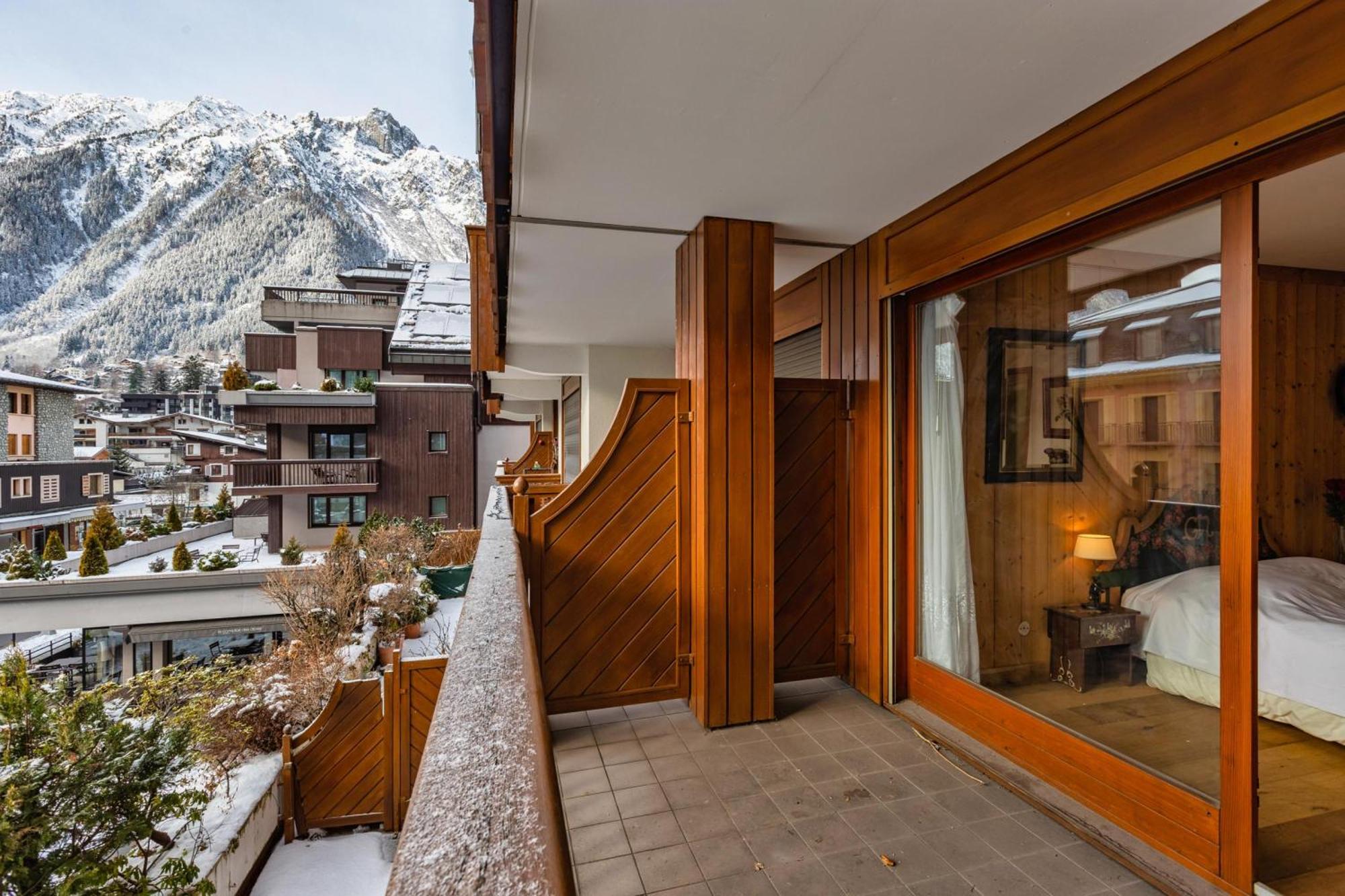 Duplex Aiguille Du Midi Large Terrasse - Happy Rentals Шамони Экстерьер фото
